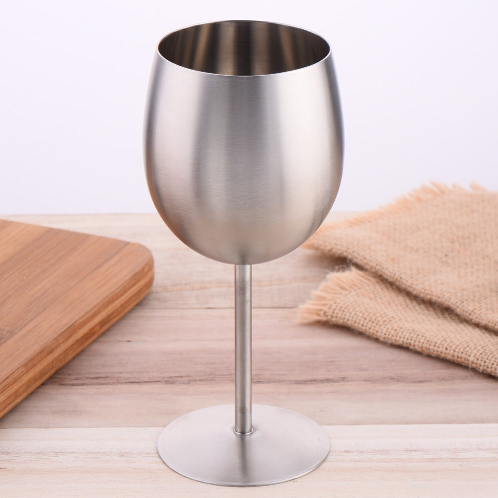 Europa Stil 300ml Wein Glas Edelstahl Wein Kelche Champagner Glas Kreative Winecup Durable Bier Trinken Ware