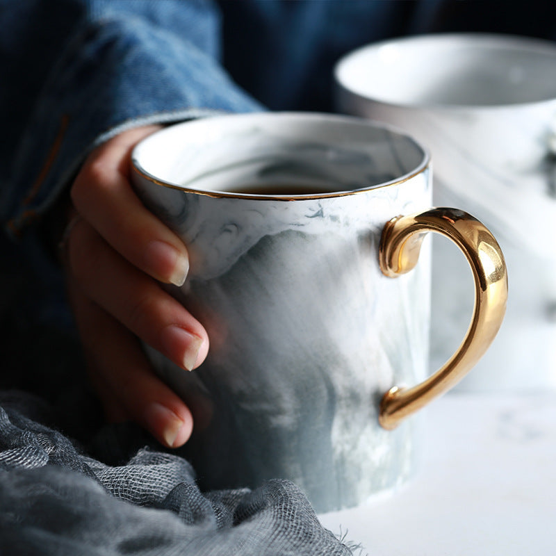 Marmor Kaffee Becher