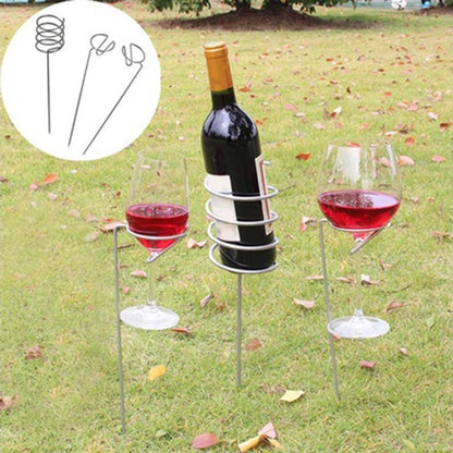 Outdoor Wein Halter Stake Set