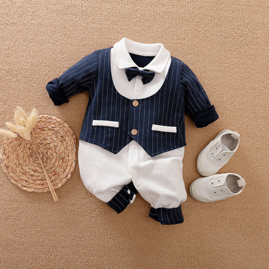 Baby Overall Frühling Und Herbst Modelle Außenhandel Gentleman Baby Kleidung Lange-Ärmeln Baby Kleidung Baby Kleidung