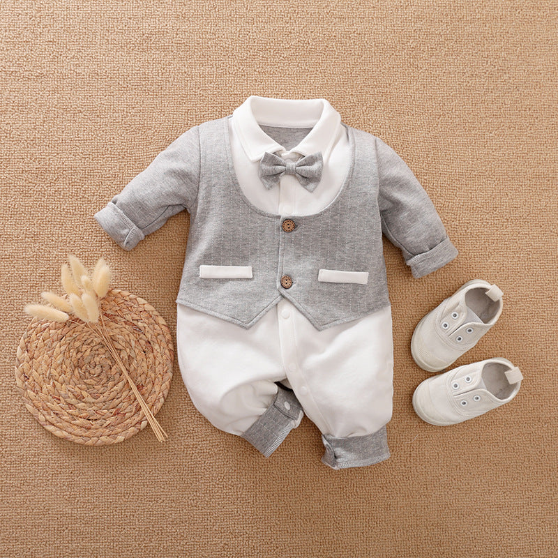 Baby Overall Frühling Und Herbst Modelle Außenhandel Gentleman Baby Kleidung Lange-Ärmeln Baby Kleidung Baby Kleidung