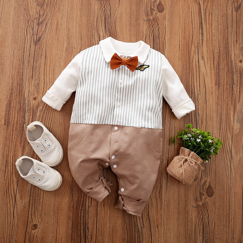 Baby Overall Frühling Und Herbst Modelle Außenhandel Gentleman Baby Kleidung Lange-Ärmeln Baby Kleidung Baby Kleidung