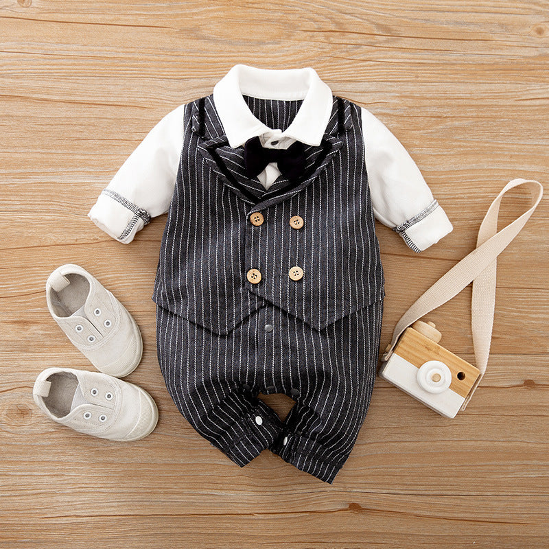 Baby Overall Frühling Und Herbst Modelle Außenhandel Gentleman Baby Kleidung Lange-Ärmeln Baby Kleidung Baby Kleidung