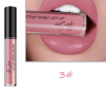 Seidige Creme Textur Lip Gloss Aliexpress Shopee Kreuz-Grenze Exklusive Lippe Glasur Lip Gloss Lippenstift