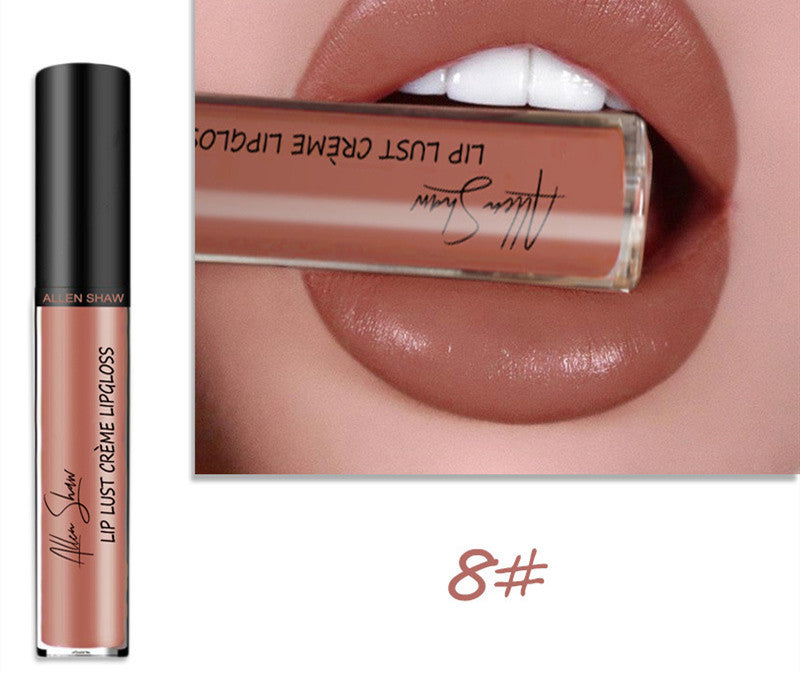 Seidige Creme Textur Lip Gloss Aliexpress Shopee Kreuz-Grenze Exklusive Lippe Glasur Lip Gloss Lippenstift