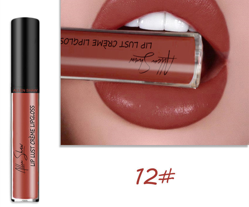 Seidige Creme Textur Lip Gloss Aliexpress Shopee Kreuz-Grenze Exklusive Lippe Glasur Lip Gloss Lippenstift