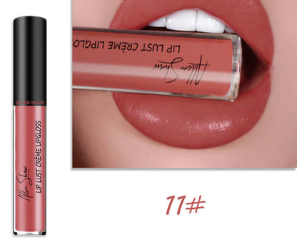 Seidige Creme Textur Lip Gloss Aliexpress Shopee Kreuz-Grenze Exklusive Lippe Glasur Lip Gloss Lippenstift