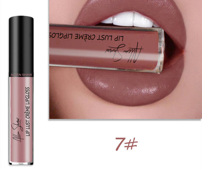 Seidige Creme Textur Lip Gloss Aliexpress Shopee Kreuz-Grenze Exklusive Lippe Glasur Lip Gloss Lippenstift