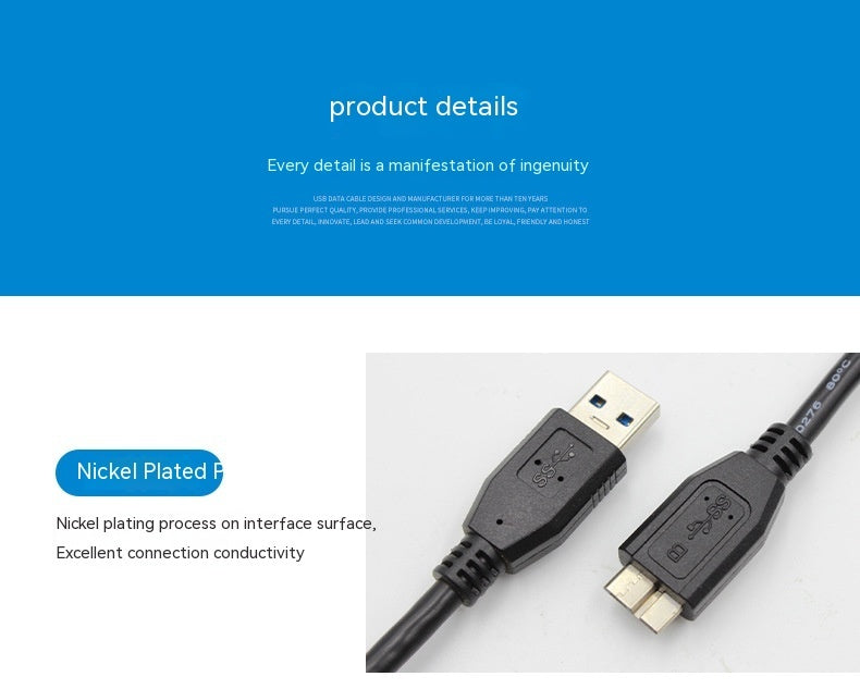 USB30 Übertragungs datenkabel Mobiles Festplatten kabel