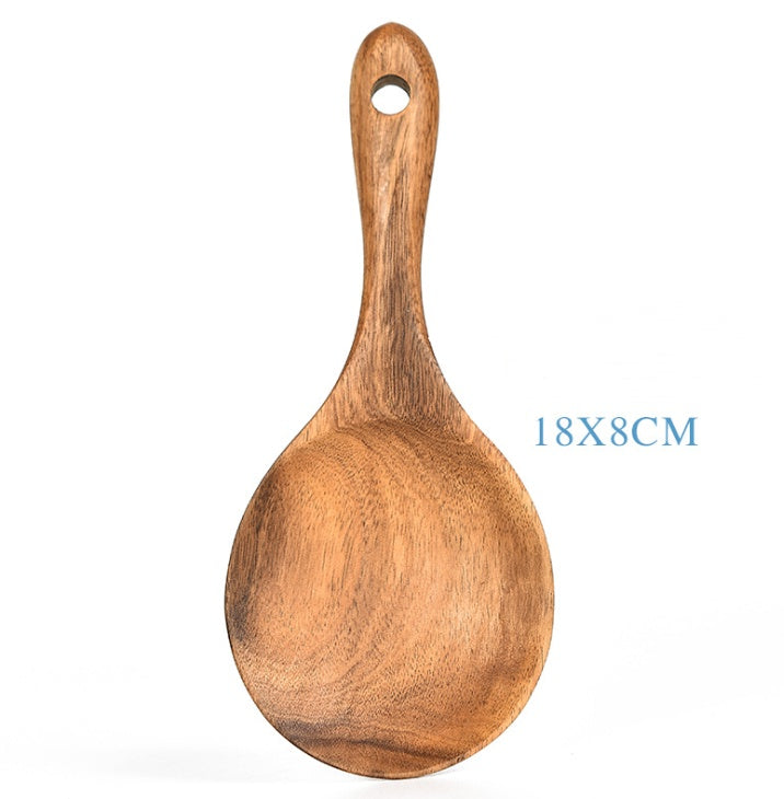 Teak Natürliche Holz Geschirr Löffel Schöpfkelle Turner Reis Sieb Suppe Skimmer Kochen Werkzeug Sets Löffel Scoop Küche Werkzeuge Gadgets