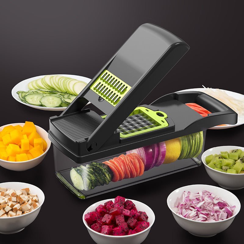 7 In 1 Lebensmittel Gemüse Slicer Für Obst, Messer, Schneider, Messer, Chopper, Mandoline, slicer, Obst Cutter