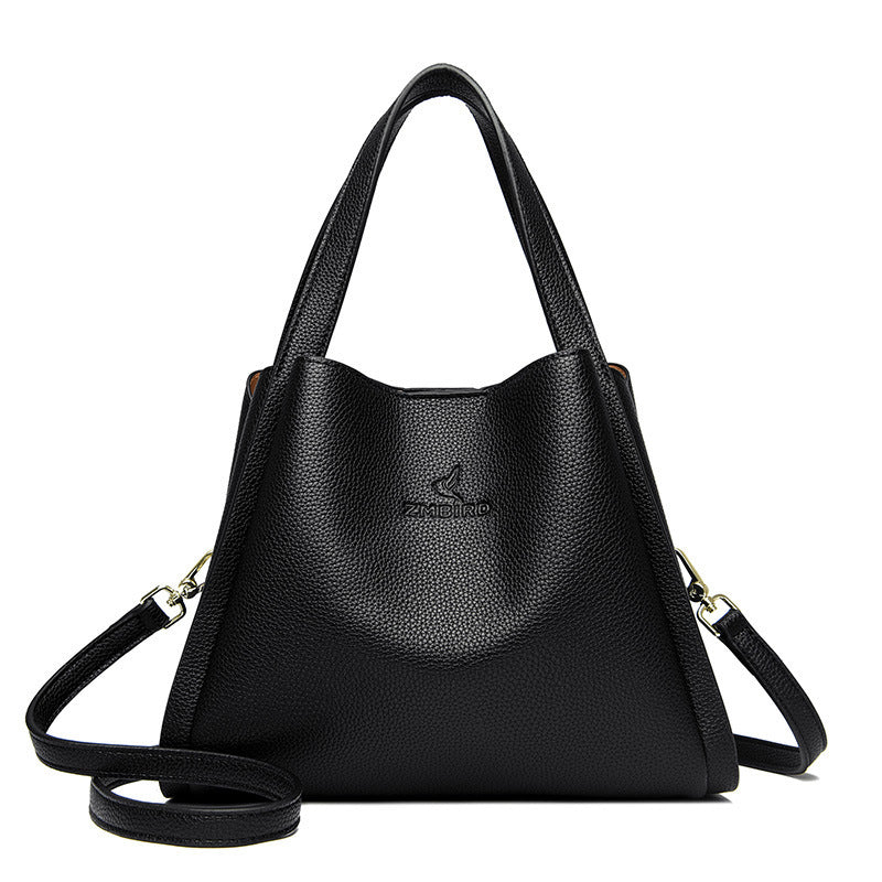 Beliebte Idle Style Gemüsetasche Hochwertiges Ledermuster Pendler Damen Elegante Unterarmtasche