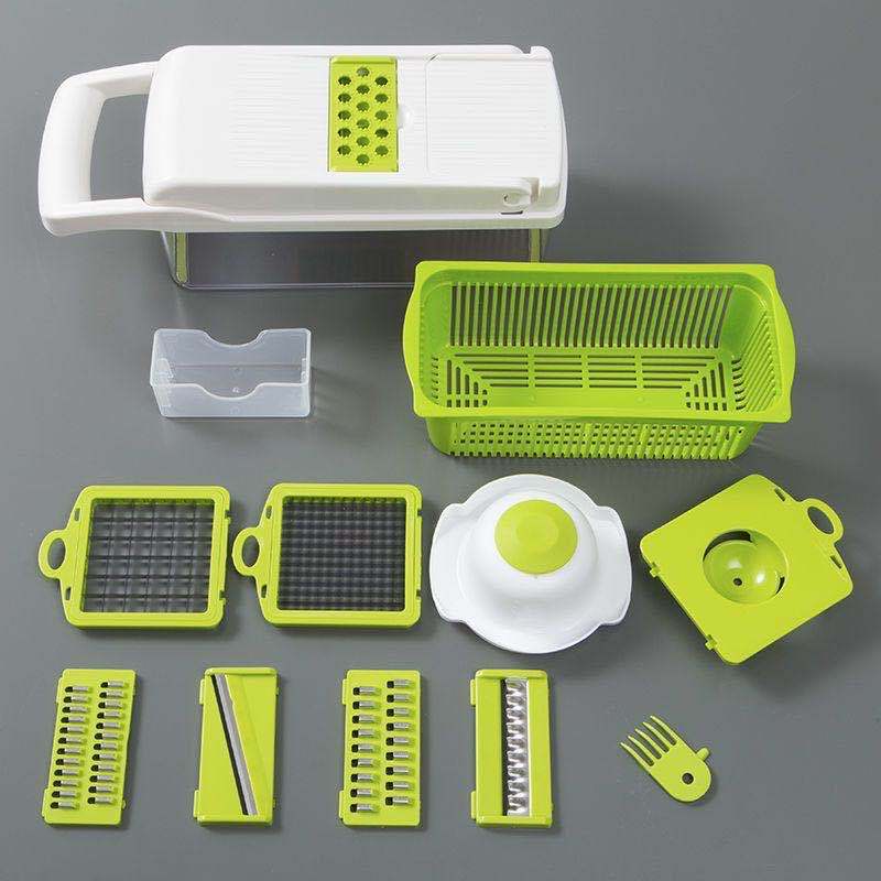 7 In 1 Lebensmittel Gemüse Slicer Für Obst, Messer, Schneider, Messer, Chopper, Mandoline, slicer, Obst Cutter