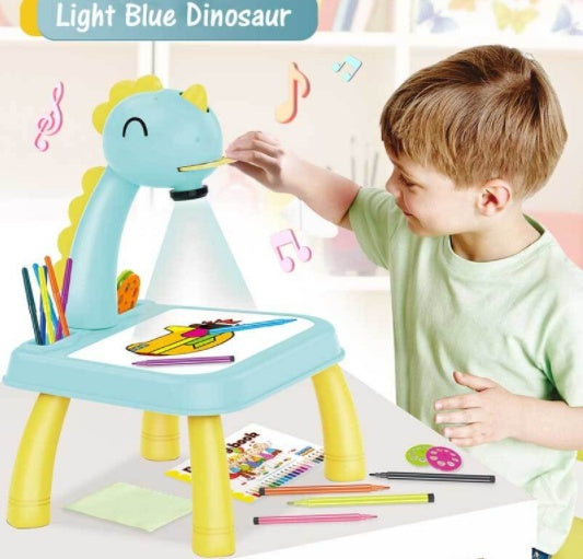 Led Projektor Kunst Zeichnung Tisch Spielzeug Kinder Malerei Bord Schreibtisch Kunst und Handwerk Projektion Pädagogisches Lernen Geschenke Spielzeug