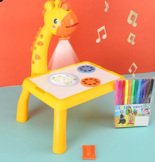 Led Projektor Kunst Zeichnung Tisch Spielzeug Kinder Malerei Bord Schreibtisch Kunst und Handwerk Projektion Pädagogisches Lernen Geschenke Spielzeug