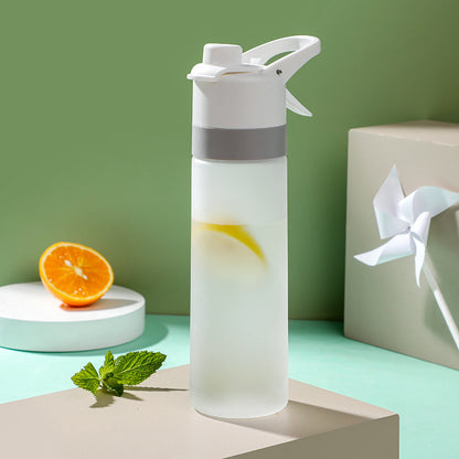 Sprüh wasser flasche für Outdoor Sport Fitness Wasser becher mit großer Kapazität Sprüh flasche Trink geschirr Reise flaschen Küchen-Gadgets Umwelt freundliche große Kapazität Sprüh wasser flasche