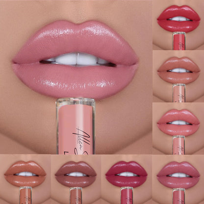 Seidige Creme Textur Lip Gloss Aliexpress Shopee Kreuz-Grenze Exklusive Lippe Glasur Lip Gloss Lippenstift