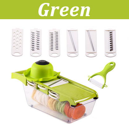 7 In 1 Lebensmittel Gemüse Slicer Für Obst, Messer, Schneider, Messer, Chopper, Mandoline, slicer, Obst Cutter